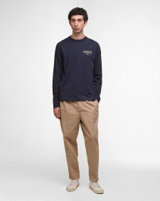 Redford Long-Sleeved T-Shirt Dark Navy