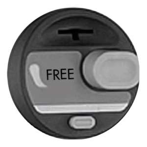 Bobrick, Napkin & Tampon Vendor Coin Conversion Kit, Free Operation