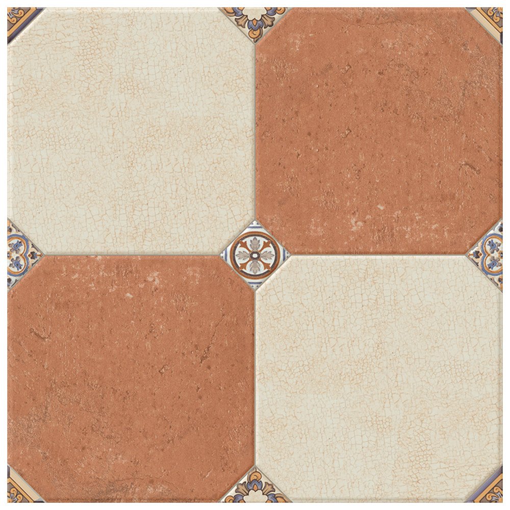 Manises Decor Mix 13-1/8 in. x 13-1/8 in. Porcelain Floor and Wall Tile
