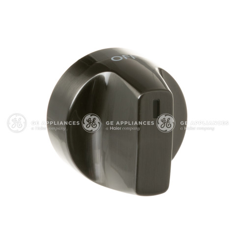 Brushed Black Stainless Oven Knob