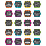 Teacher Created Resources&reg; Chalkboard Brights Stickers, Pack of 120 TCR5618