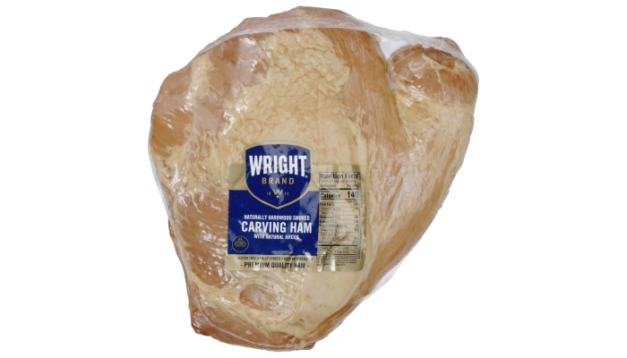 Wright® Brand Fully Cooked Smoked Carving Ham With Natural Juices, 2 Count_image_3