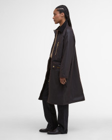 Evette Waxed Car Coat 