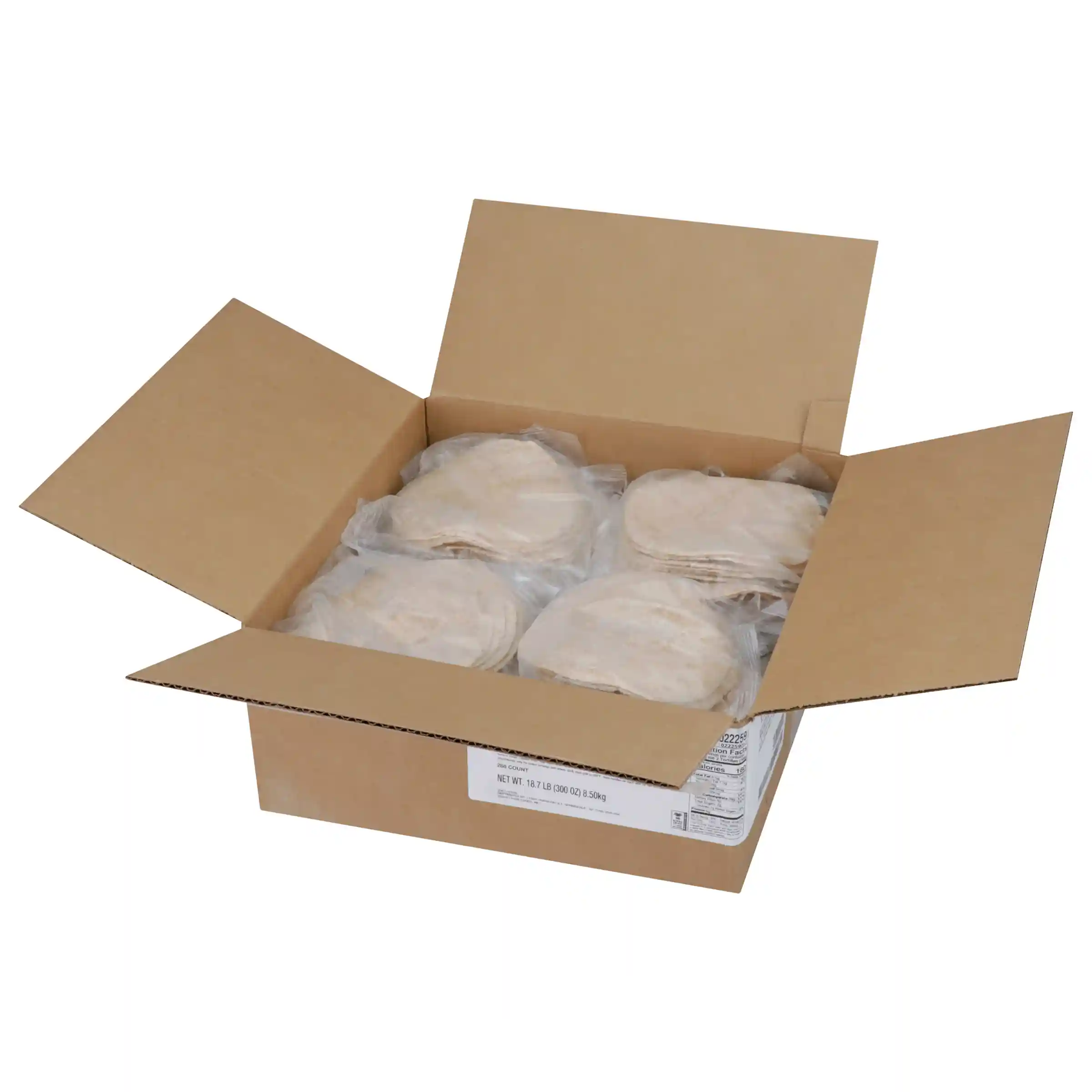 Receta De Oro® 6.25" Shelf Stable Whole Grain Reduced Sodium Flour Tortillas, 288/1.02 oz._image_4