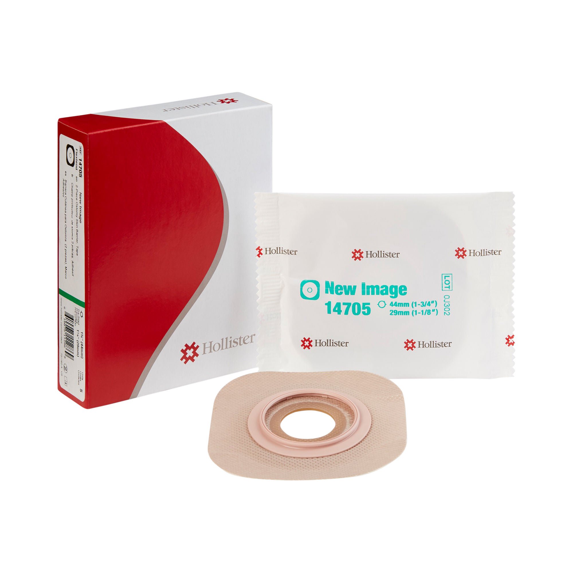 New Image™ Flextend™ Colostomy Barrier, Pre-cut to fit 29mm Stomas
