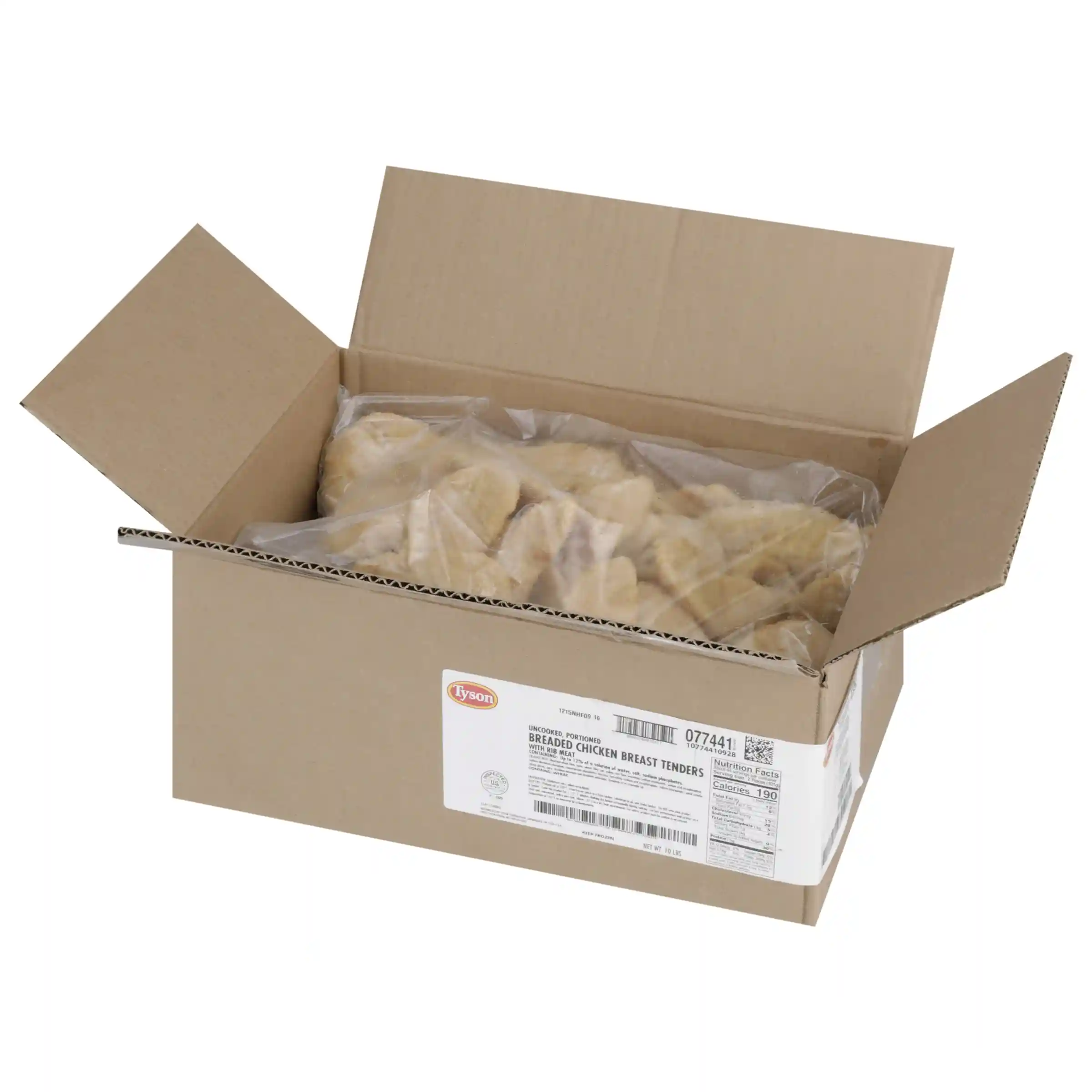 Tyson® Uncooked Breaded Select Cut Chicken Tenders_image_4