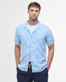 Deveron Slub Short-Sleeved Shirt Lead