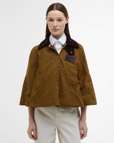 Barbour x ERDEM Trapezjacke Reversible Clover Showerproof 