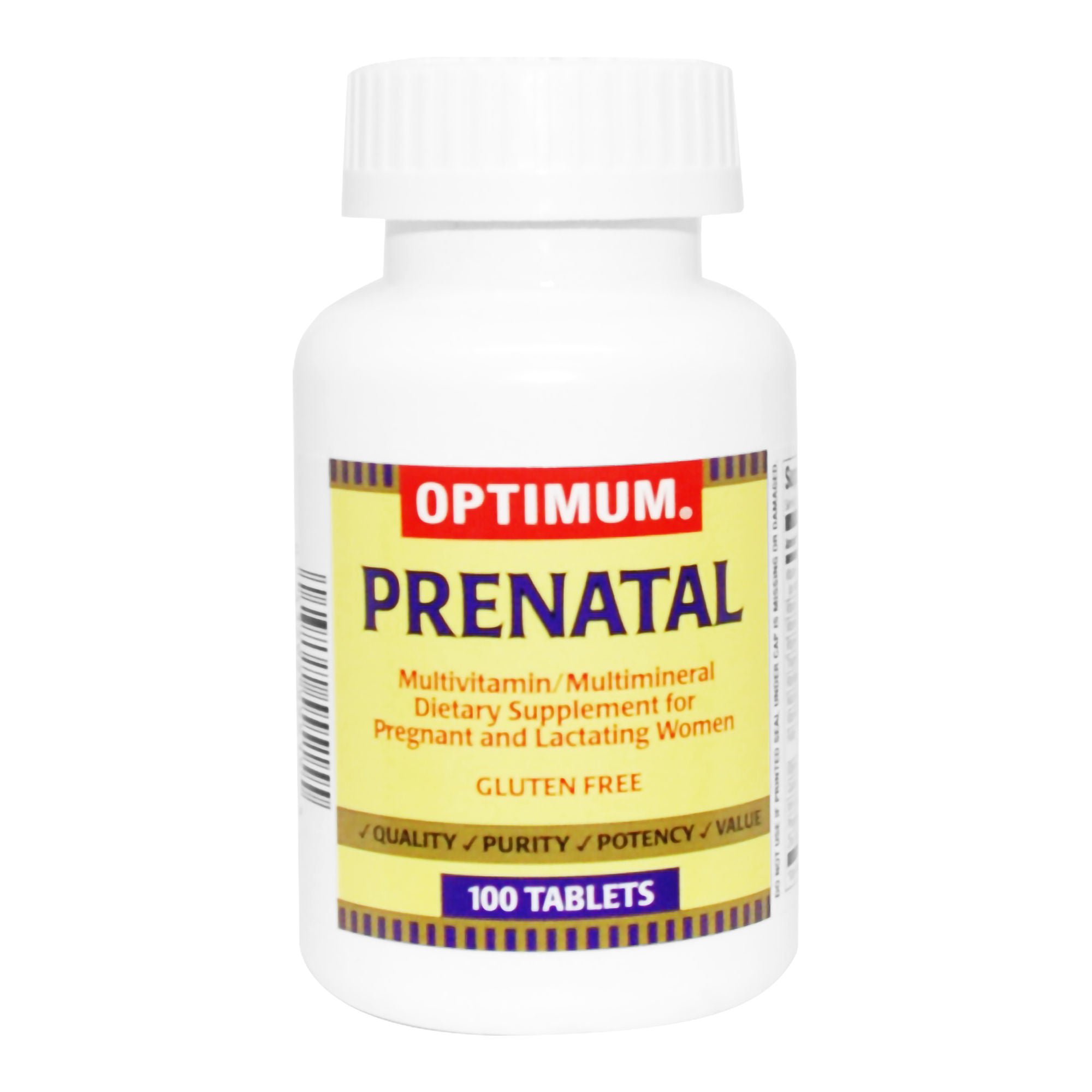 Optimum® Prenatal Multivitamin/Multimineral for Pregnant and Lactating Women