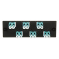 Opticom® Fiber Optic Adapter Panel, Multimode (OM3/4), (6) LC Duplex Adapters for 12-Strand Fiber