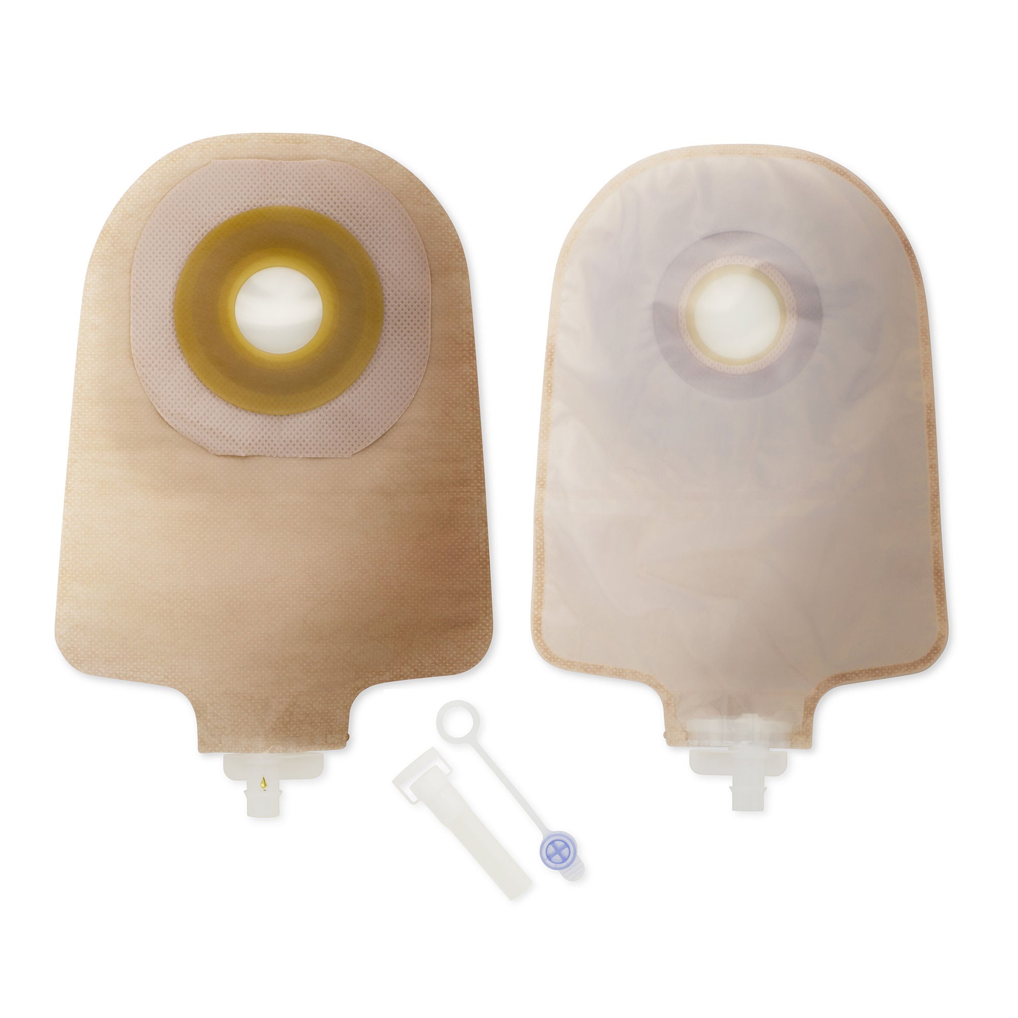 Premier™ One-Piece Transparent Urostomy Pouch, Pre-cut to Fit 16 mm Stomas