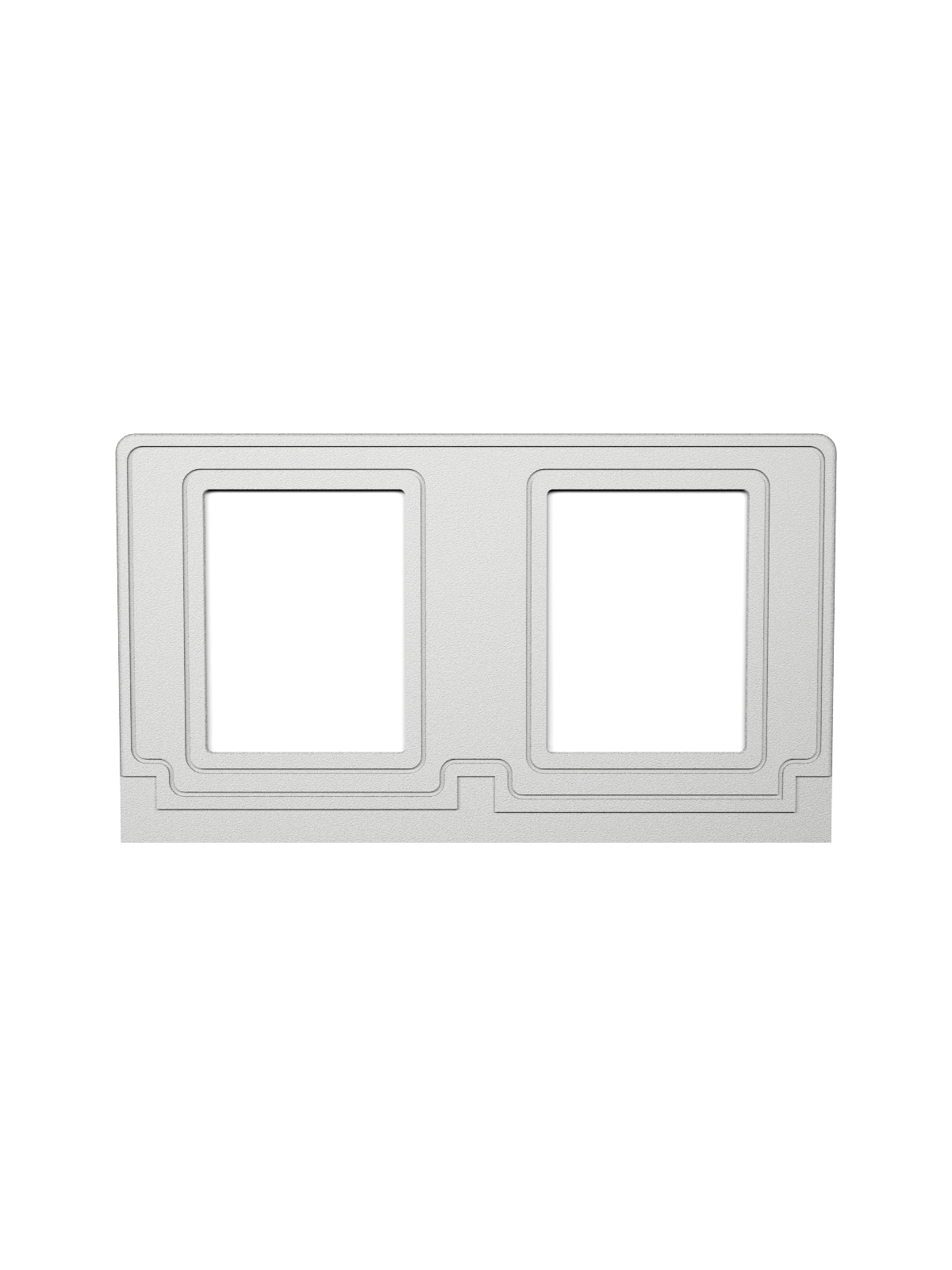 VENTURE – Double – Sign Frame – White