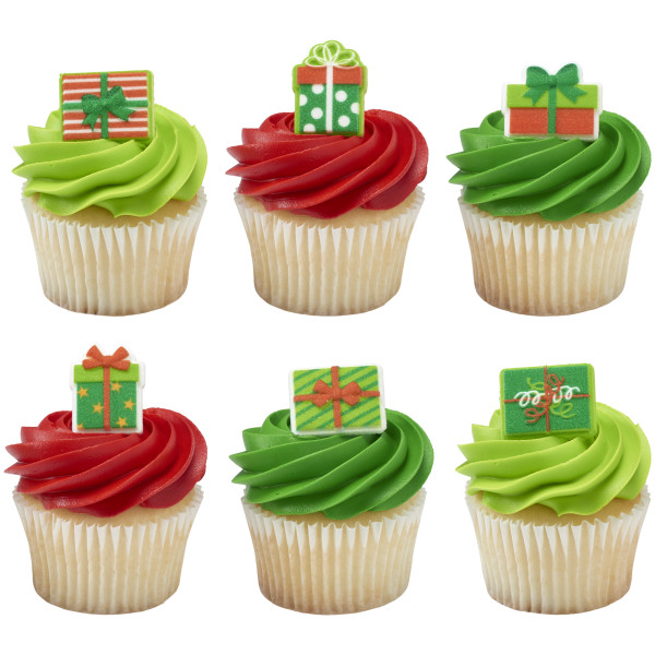 Festive Presents - Red 3 Free Dec-Ons® Decorations