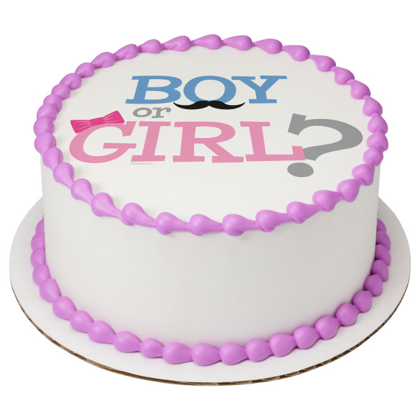 Girl or Boy PhotoCake® Edible Image®
