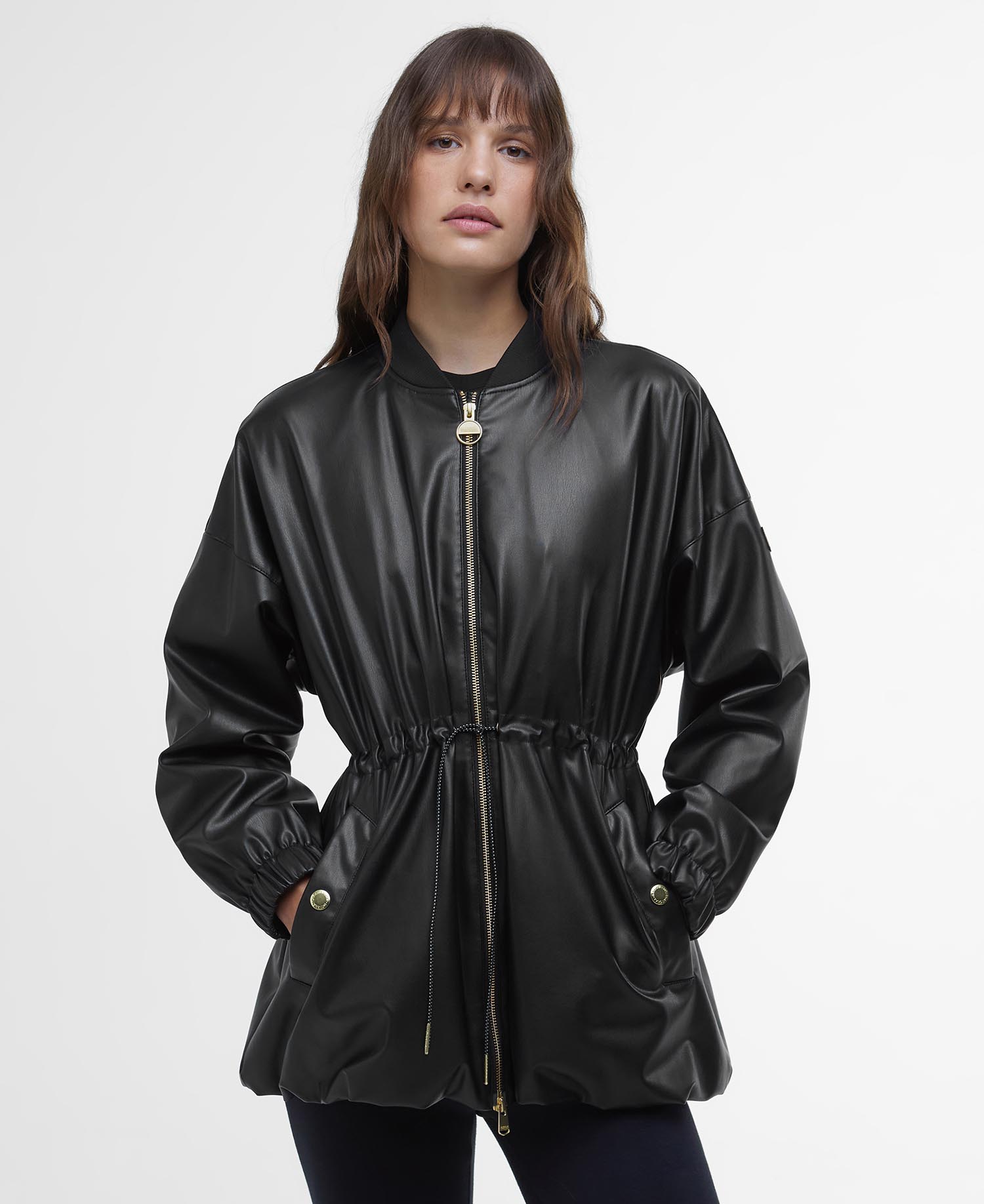 Riley Faux-Leather Casual Jacket image number 0