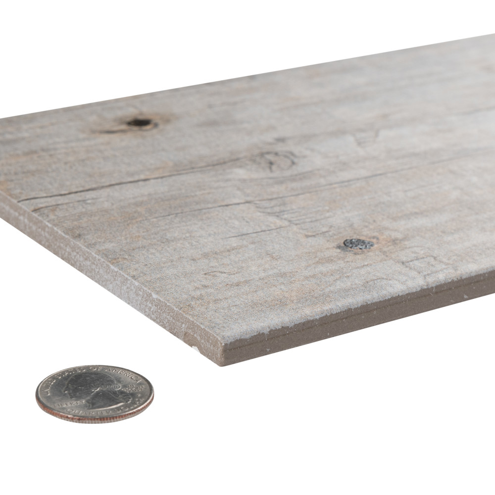 Bois Ceniza 6 in. x 35-1/2 in. Porcelain Floor and Wall Tile