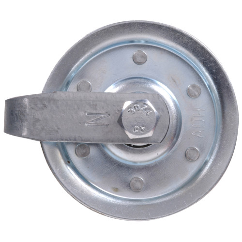 Hardware Essentials Galvanized Pulley with Fork, Bolt & Nut 4 in.