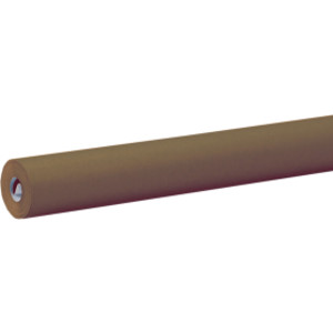 Bulletin Board Art Paper, Brown, 24" x 60', 1 Roll