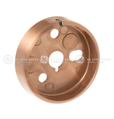 Brushed Copper Knob Bezel