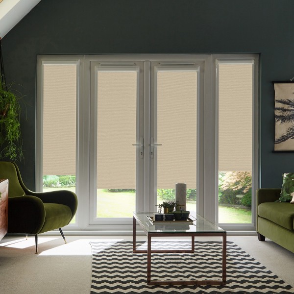 Marco Blackout Praline Roller Blind