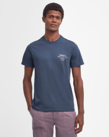 Hickling Logo T-Shirt Classic Navy