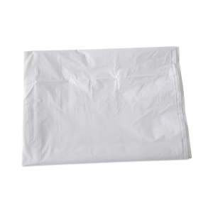 Boardwalk,  LLDPE Liner, 60 gal Capacity, 38 in Wide, 58 in High, 0.9 Mils Thick, White