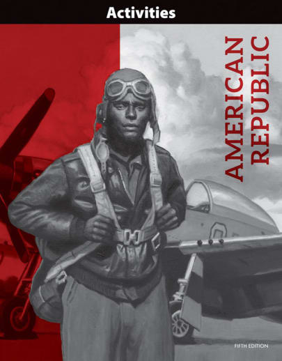 BJU Press American Republic Student Activity Manual 5th Edition