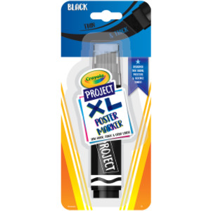 Project XL Poster Marker, Black, Single