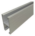 Power-Strut® Aluminum Back-to-Back Solid Channel 10 ft.