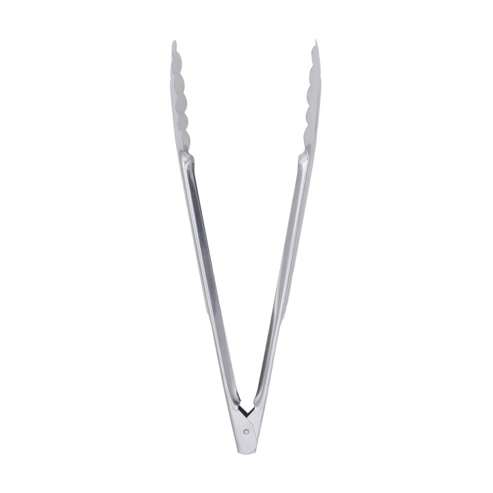 12-inch economy stainless steel utility tongs