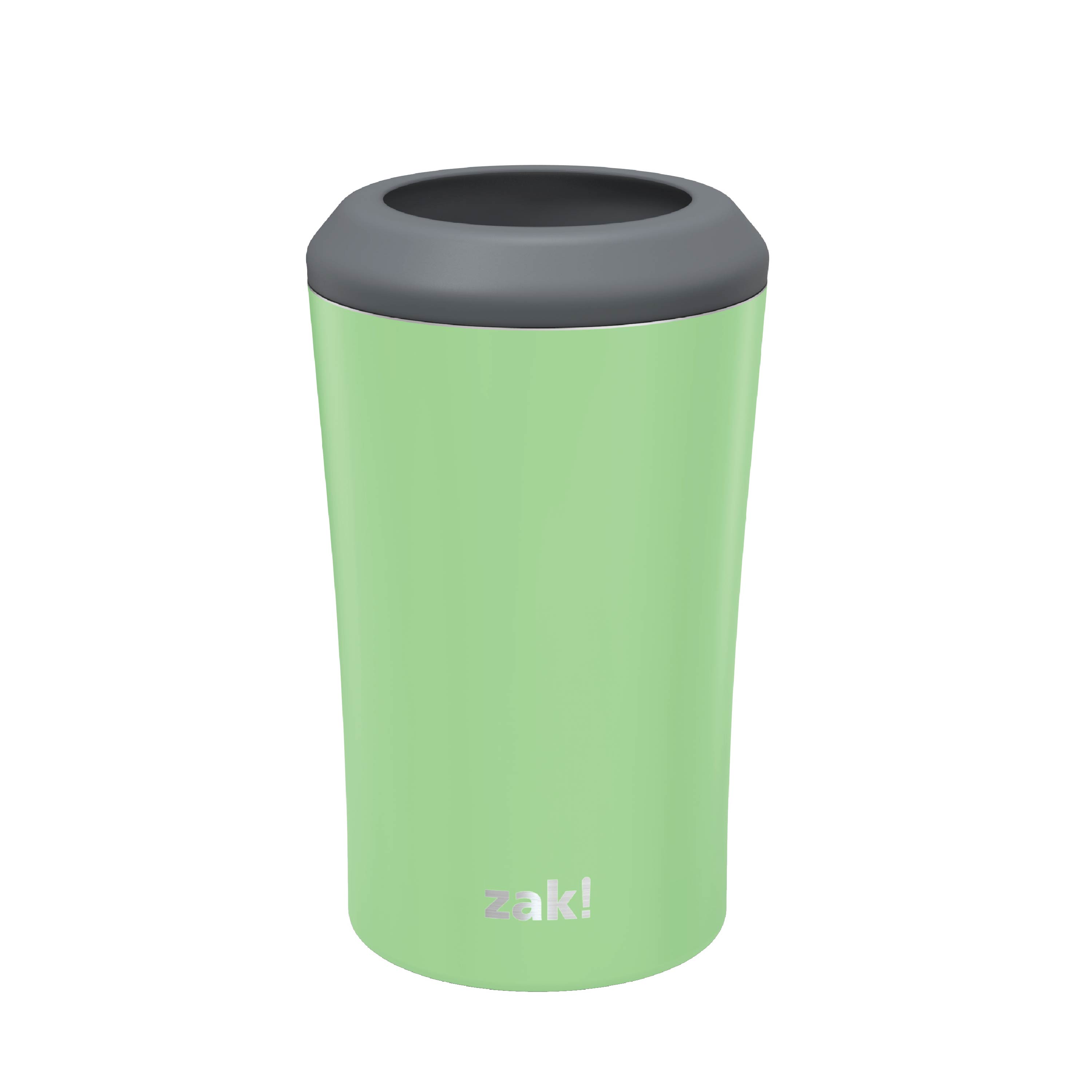 Zak Hydration 12 ounce Double Wall Stainless Steel Can and Bottle Cooler with Vacuum Insulation, Pistachio image