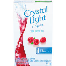 Crystal Light Singles, Raspberry Ice