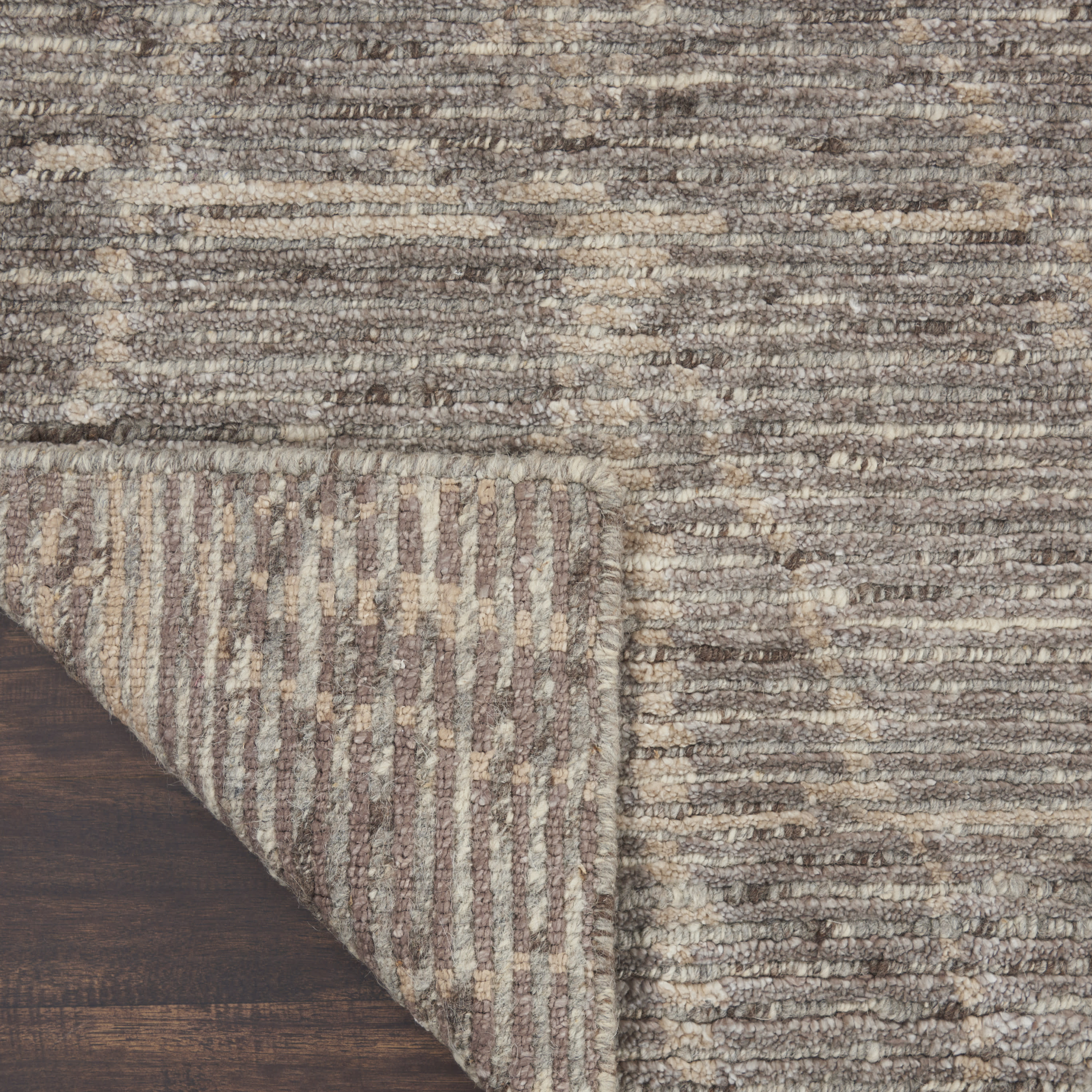Nourison Ellora 7'9" x 9'9" Sand Scandinavian Indoor Rug