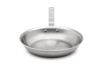 7-inch Tribute 3-ply fry pan with natural finish and plated handle