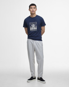 T-shirt con stampa Track 