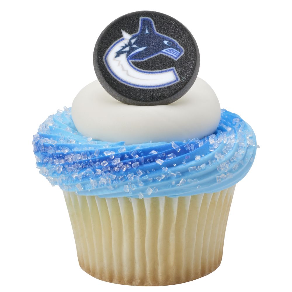 Image Cake NHL® Team Puck Vancouver Canucks®
