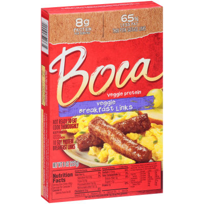 BOCA Veggie Breakfast Links, 10 ct Box