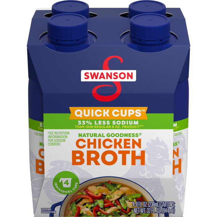 Natural Goodness® Chicken Broth Quick Cups™