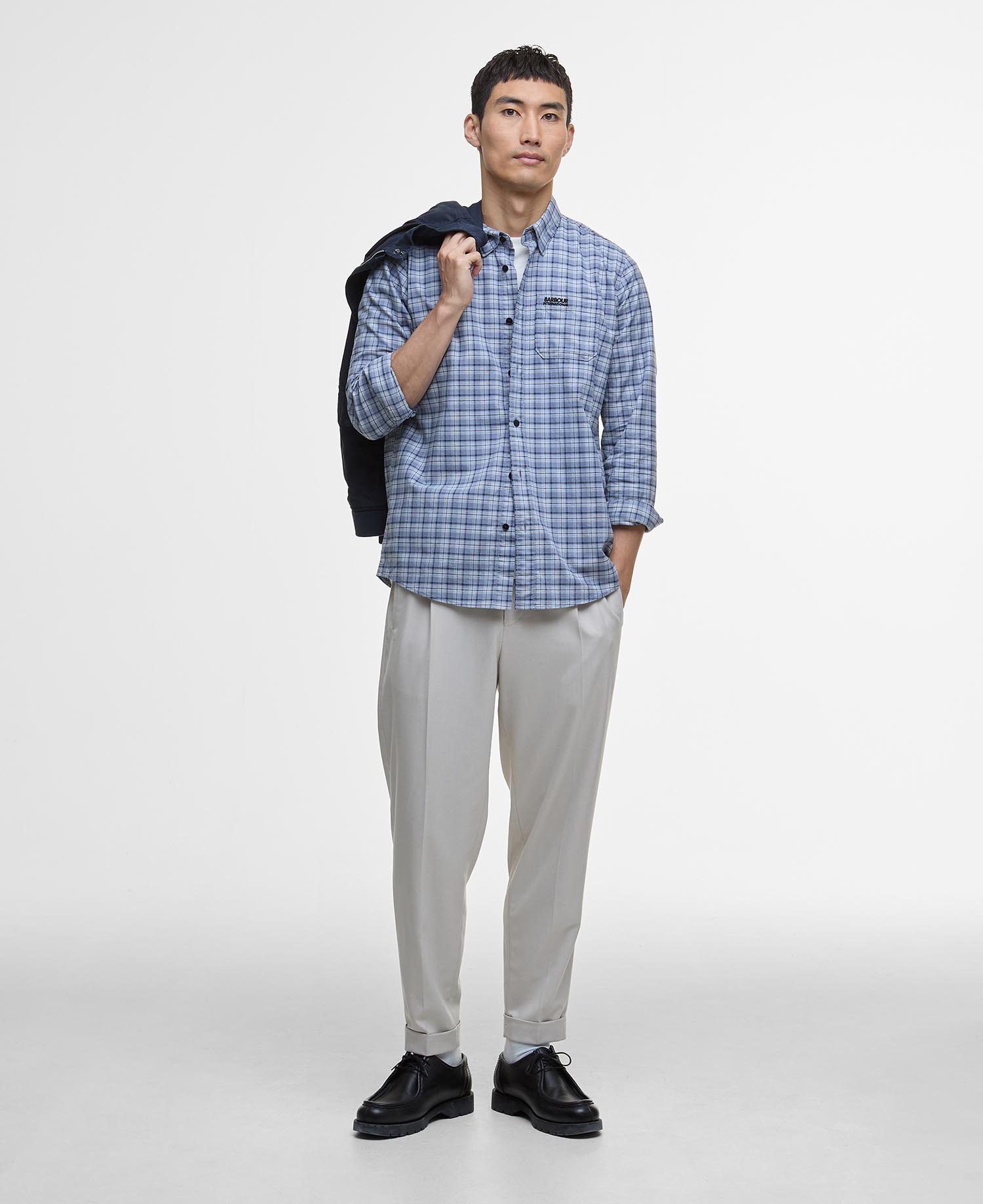 Hawks Regular Long-Sleeved Oxford Shirt image number 1