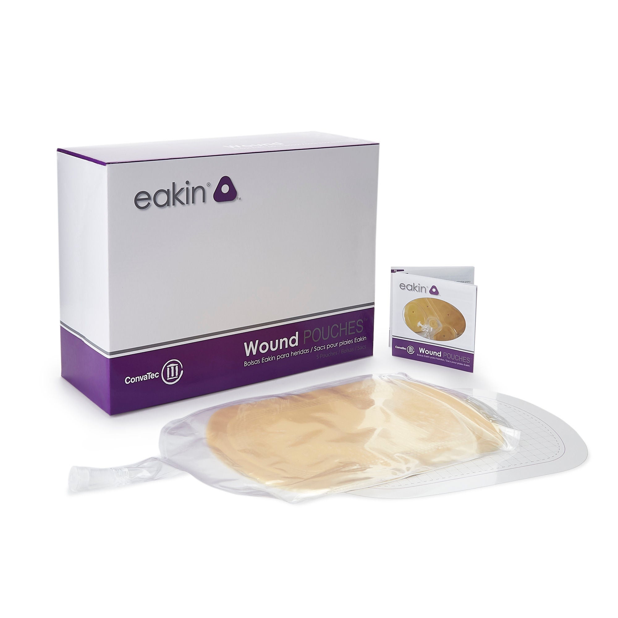 Eakin® Fistula and Wound Drainage Pouch, 243 x 158mm Cutting Area