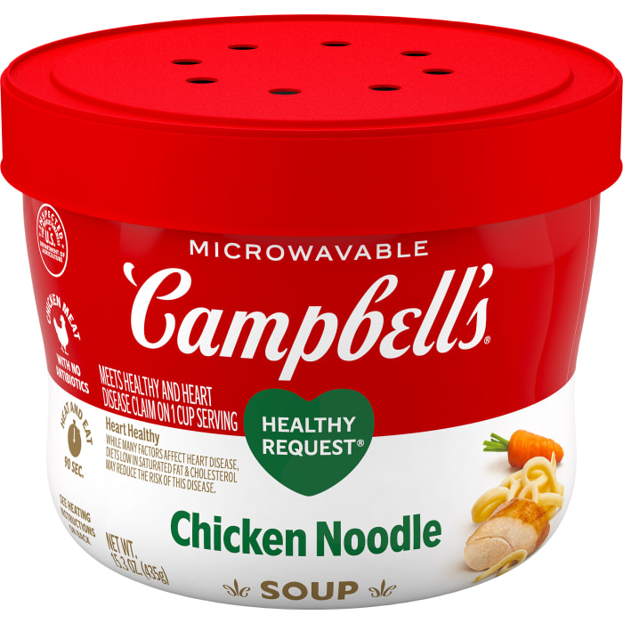 Healthy Request&reg;&nbsp;Chicken Noodle&nbsp;Soup Microwavable Bowl