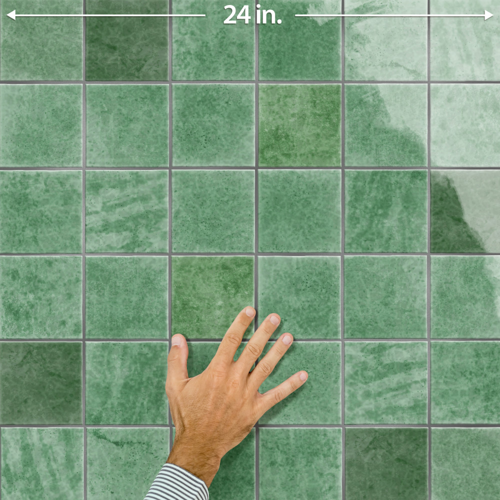 Menorca Lake 4 in. x 4 in. Ceramic Wall Tile