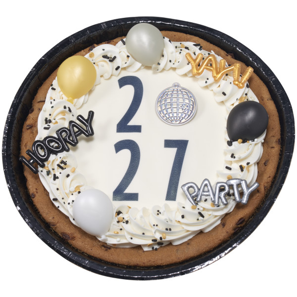 Mini Metallic Balloon Words Cupcake Layon