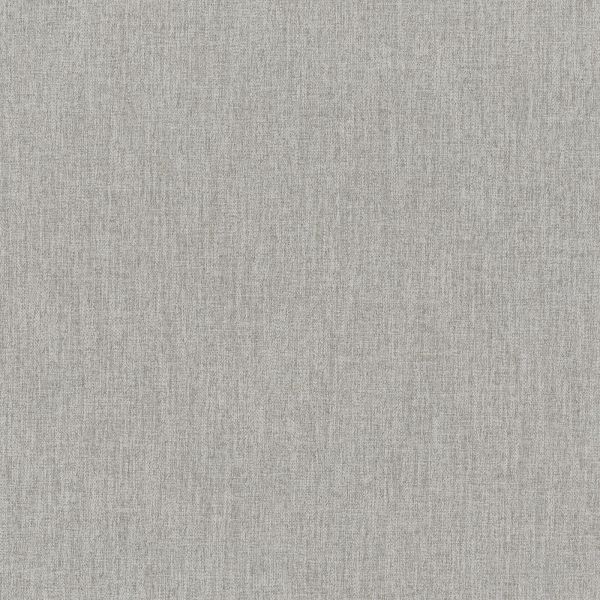 Light gray woven fabric (linen-like), showing fine crosshatch texture; lying flat and evenly lit, serving as a neutral wallpaper or upholstery swatch.