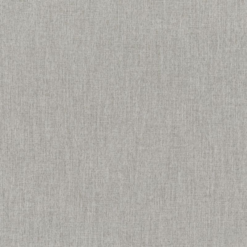Light gray woven fabric (linen-like), showing fine crosshatch texture; lying flat and evenly lit, serving as a neutral wallpaper or upholstery swatch.