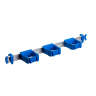 Contec, Toolflex One™, Aluminum rail with 5 Holders, 37", Blue