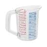 Rubbermaid Commercial, Bouncer, Bouncer Measuring Cup, 0.5 qt,  Clear