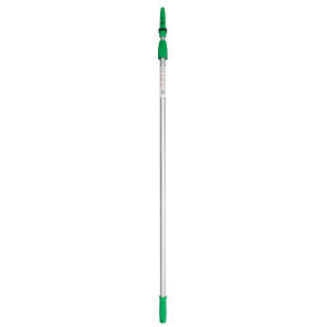 Unger, OptiLoc™ 2-Section Pole, Extension Handle, 96", Aluminum, Silver