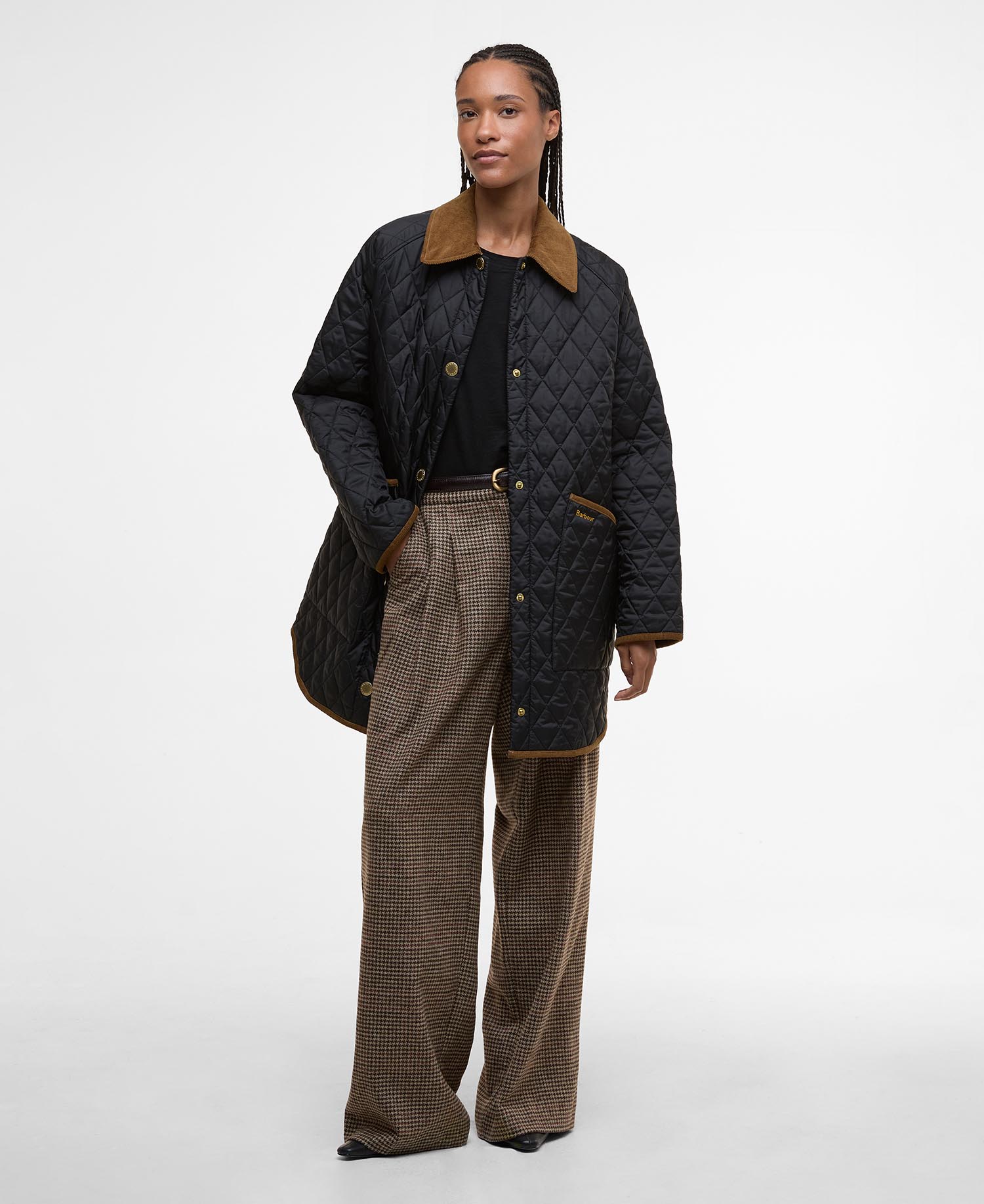 Oversized Liddesdale Quilted Jacket image number 1