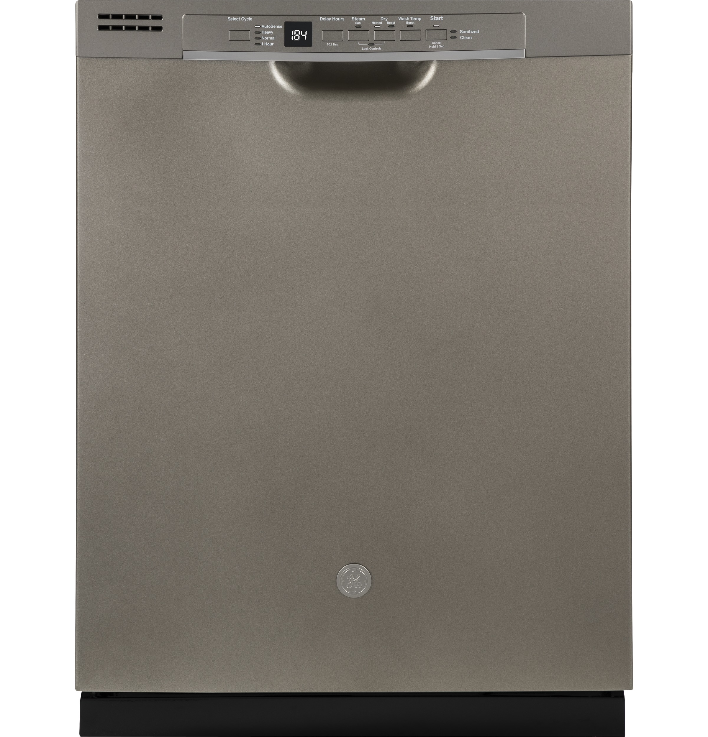 GE® ENERGY STAR® Front Control with Plastic Interior Dishwasher with Sanitize Cycle & Dry Boost